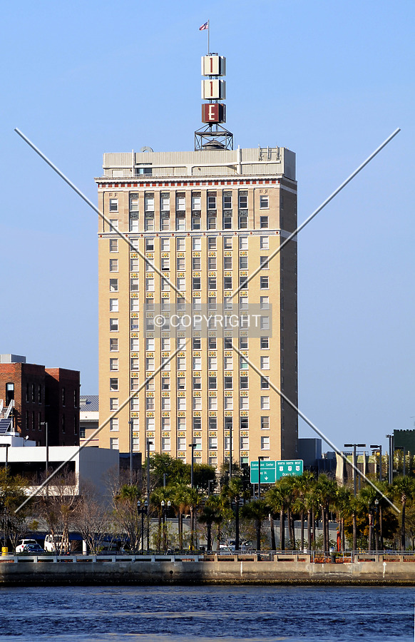 View from the south across the St. John's River