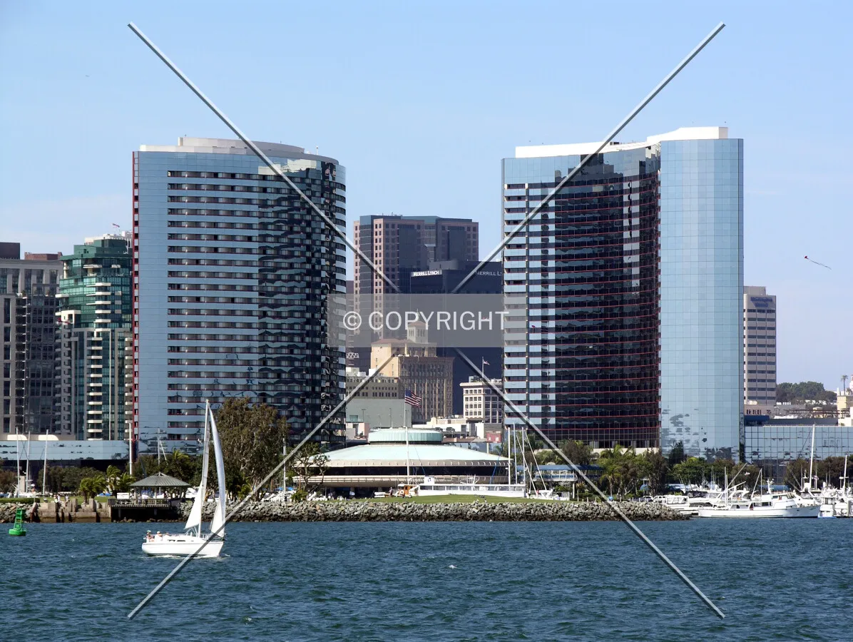 Looking southeast from Coronado