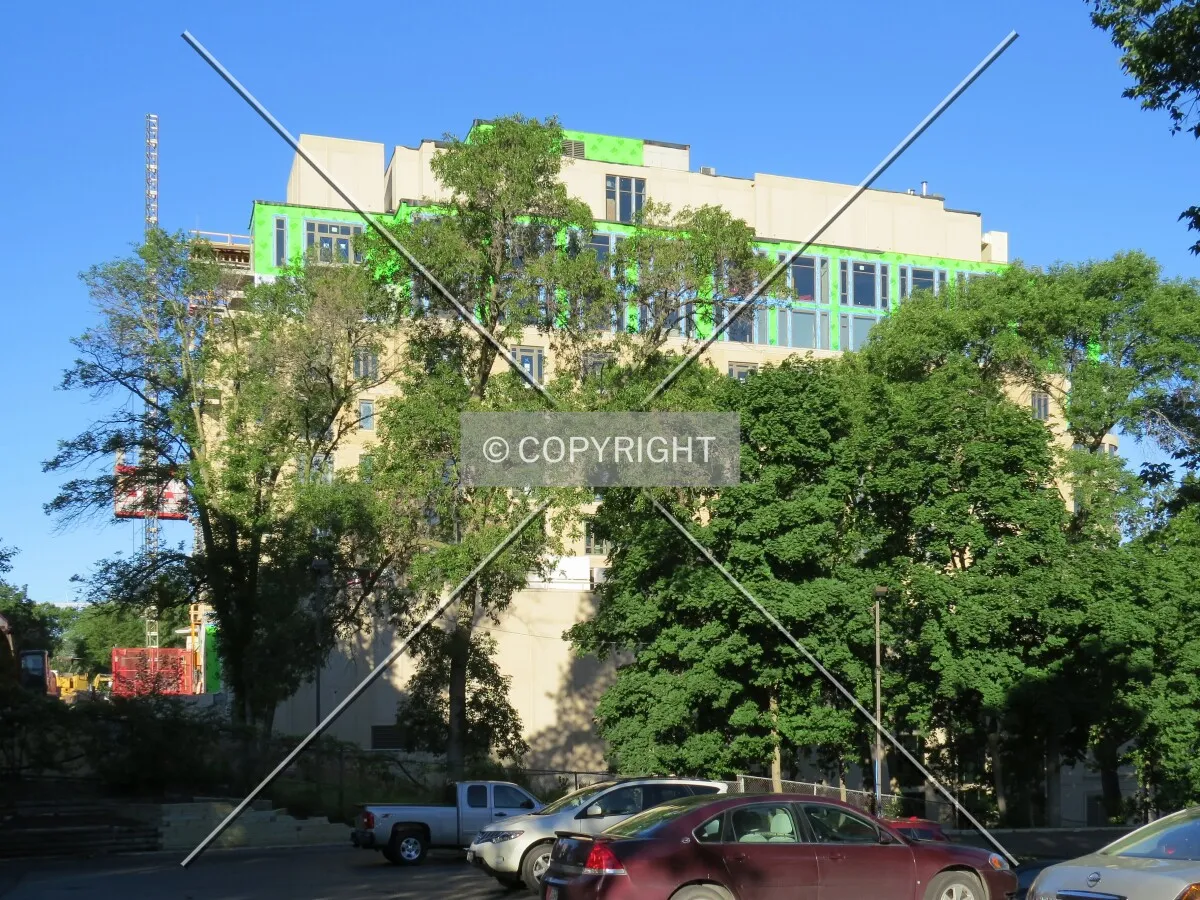 View to the west from North Pinckney Street