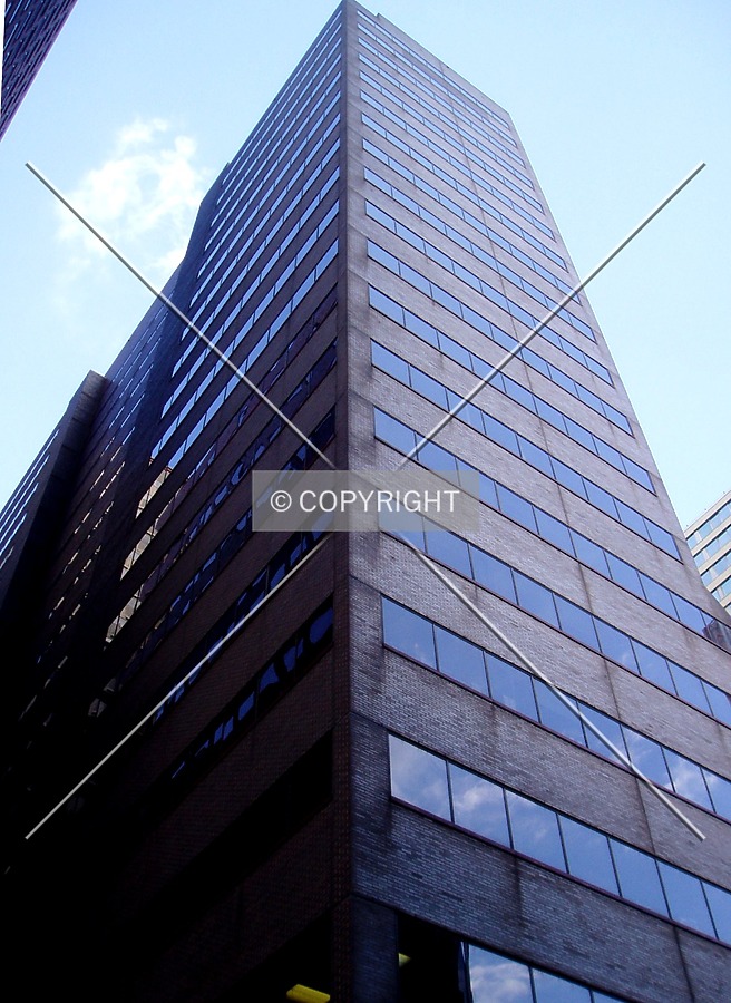 Looking up the southeast corner from North 18th Street