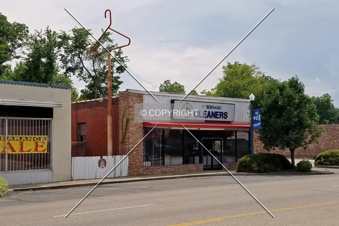 View from the northeast; July 4, 2017