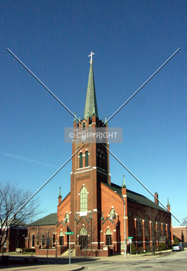 View from the west