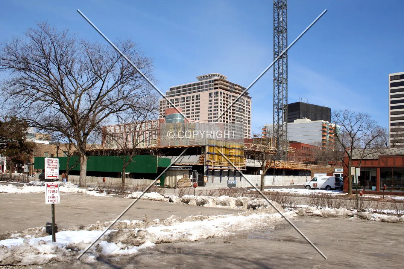 View from the southwest