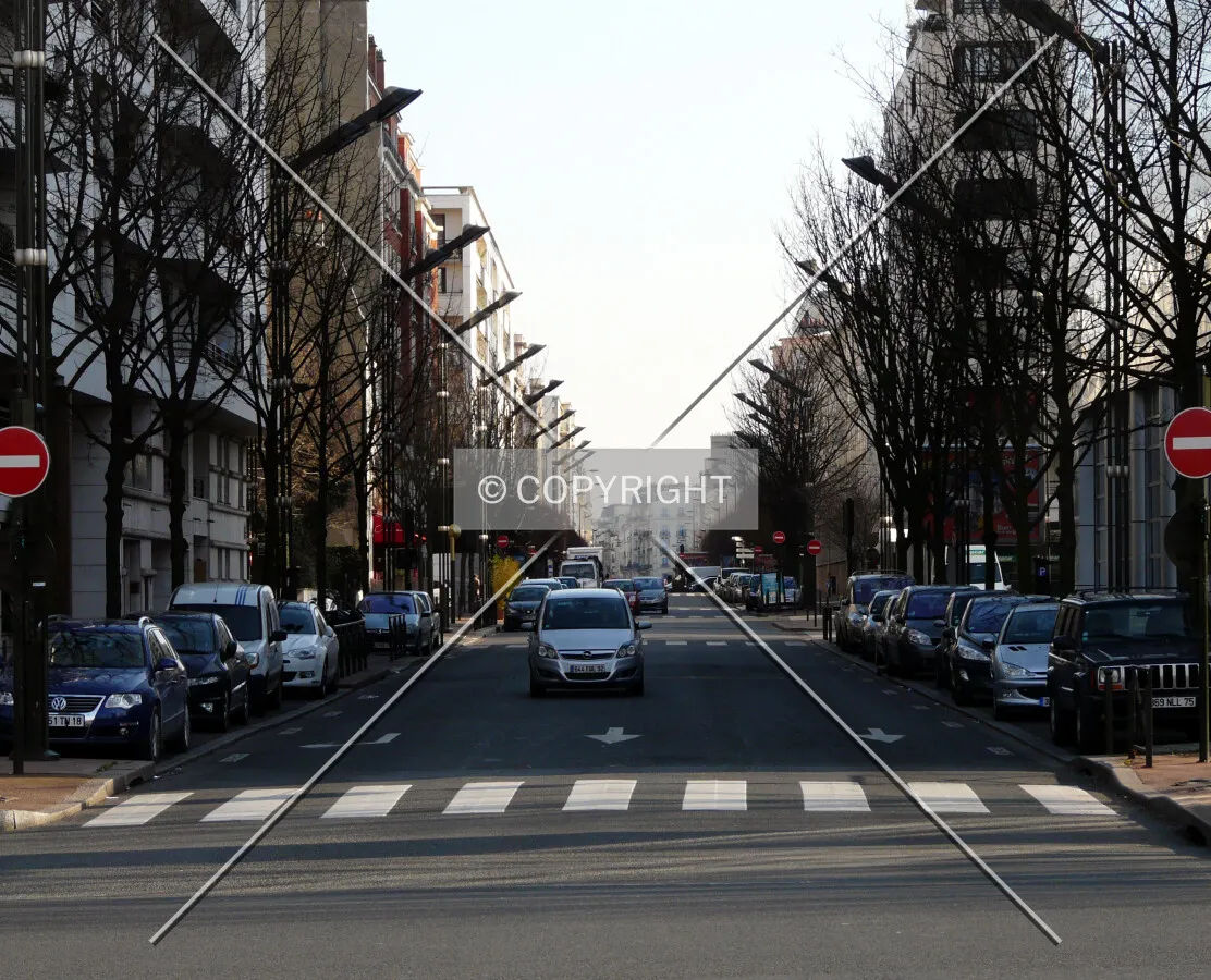Looking south from Quai Michelet