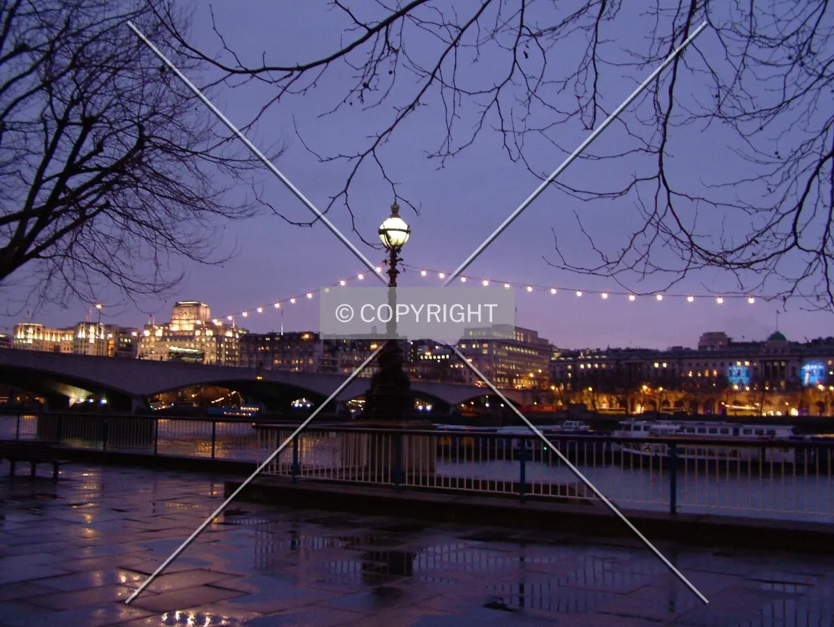 Night view from Southwark
