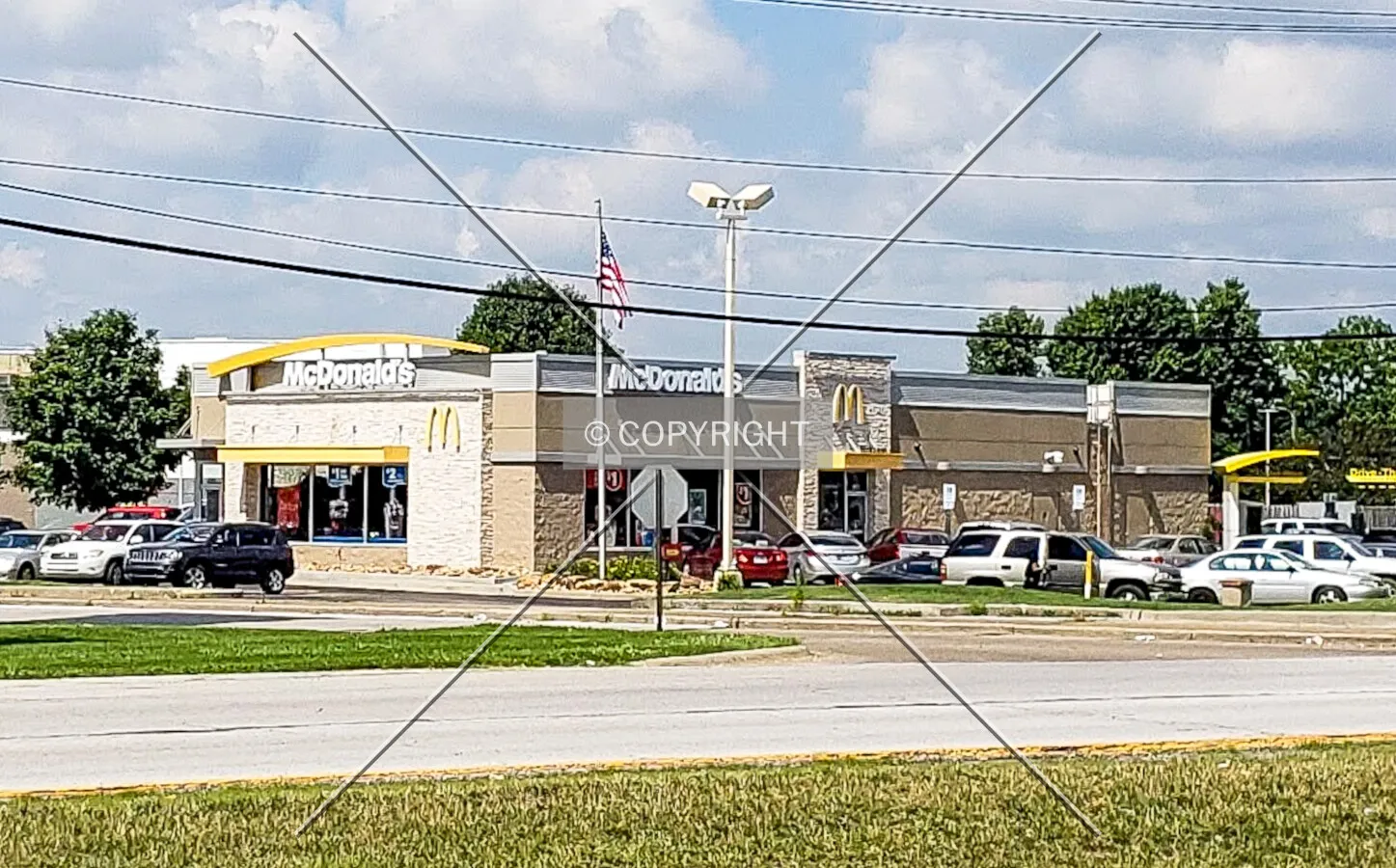 From the northeast; June 30, 2018