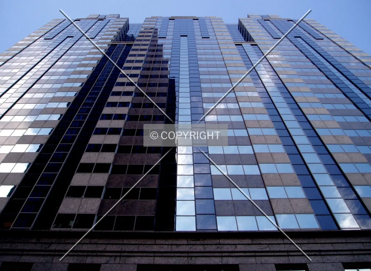Looking up the east side