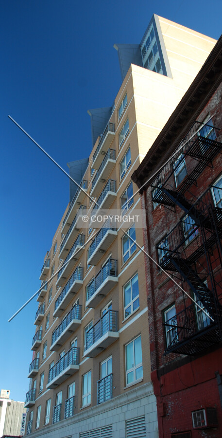 Looking up from 4th Avenue