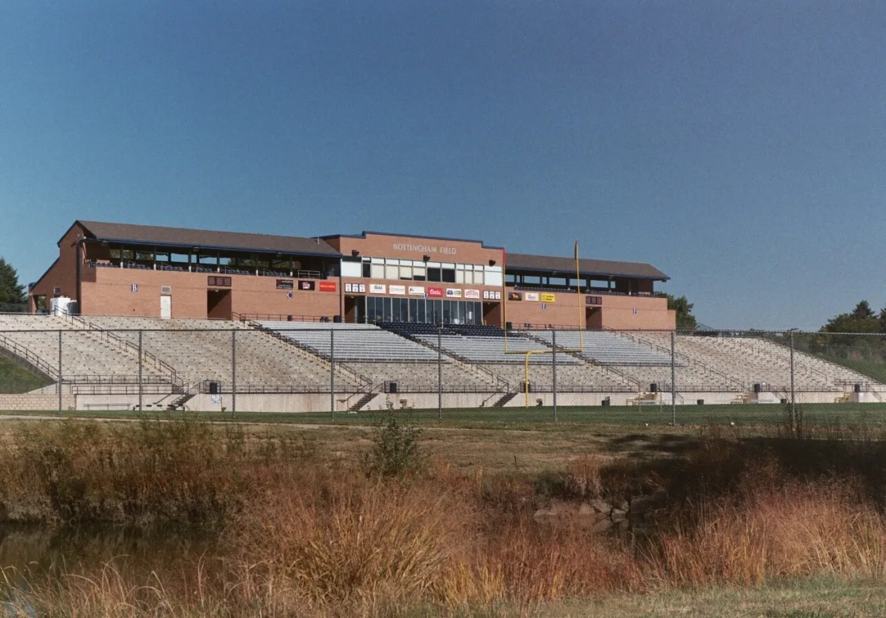 View from the southeast