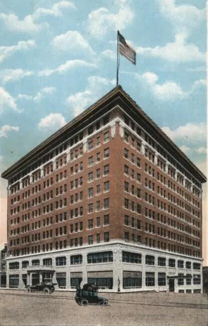 Vintage view from the southeast