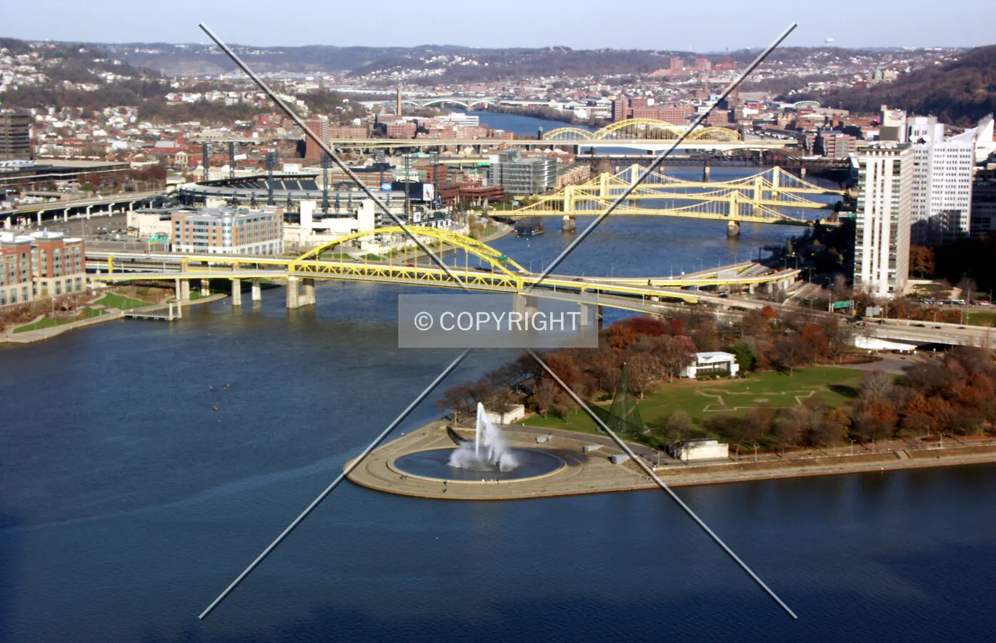 Golden Triangle from Duquesne Incline