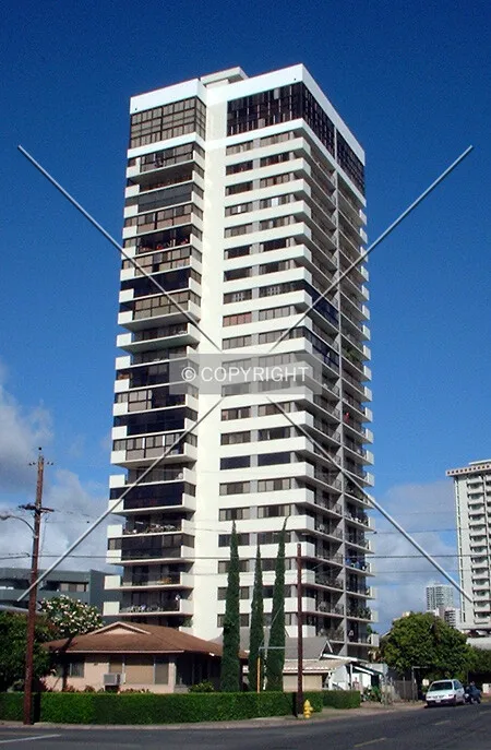 View to the northeast from Citron Street