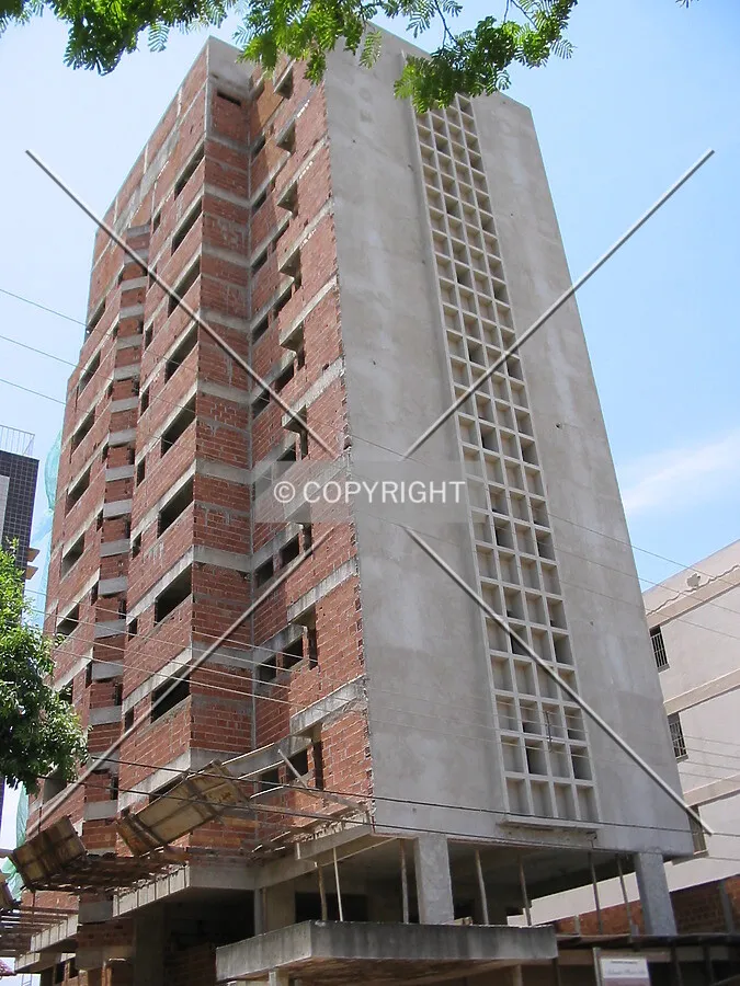 During the works on the facade