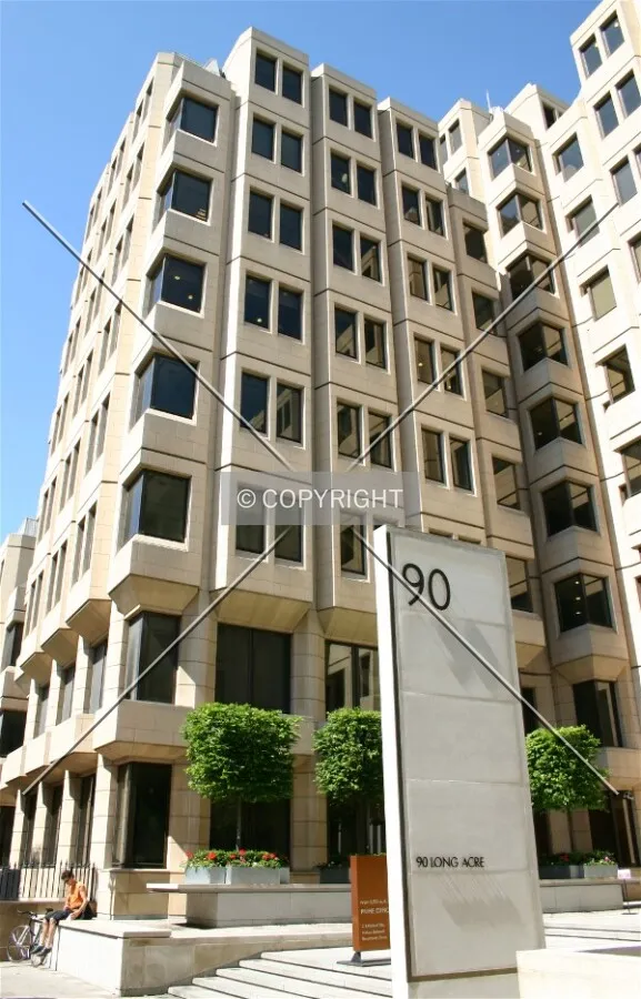 View toward the entrance area from Long Acre
