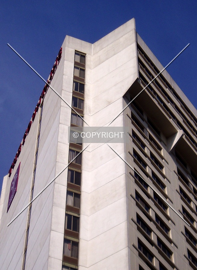The top of the southeast corner