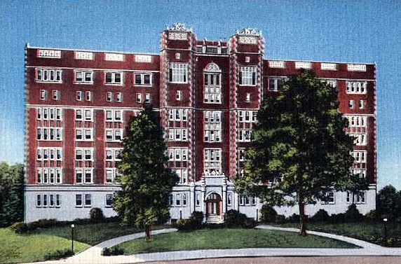 Vintage view from the northeast