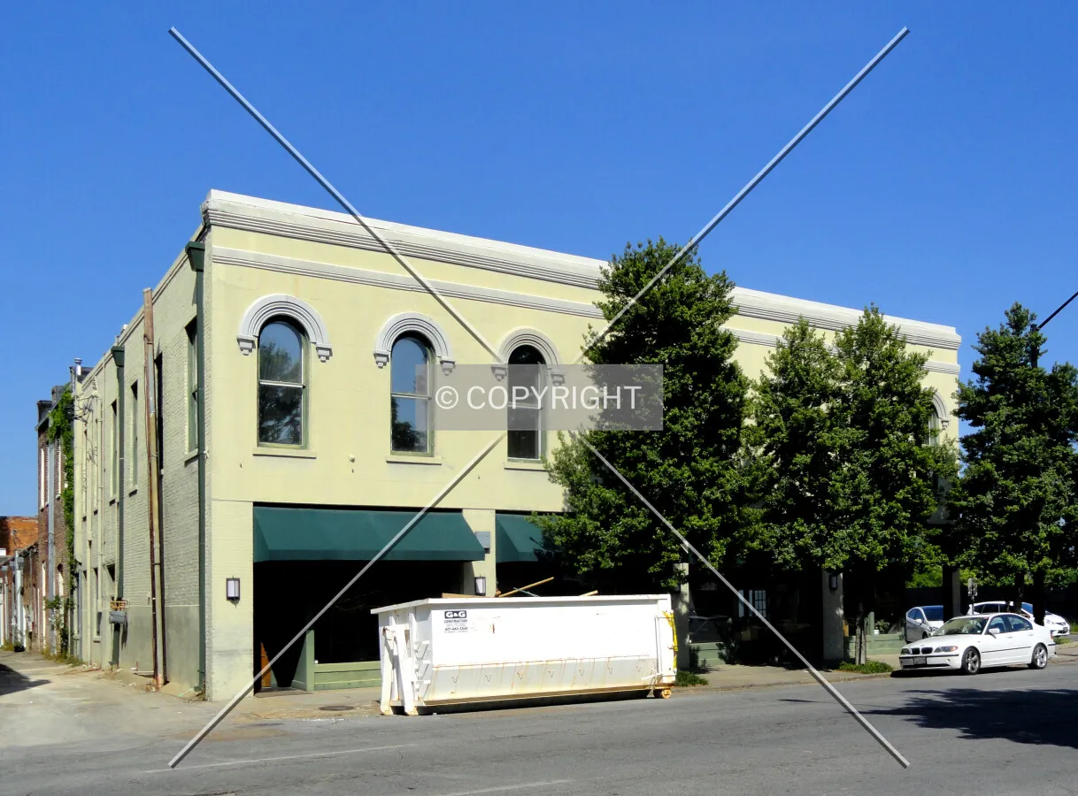 From the west across 22nd Avenue