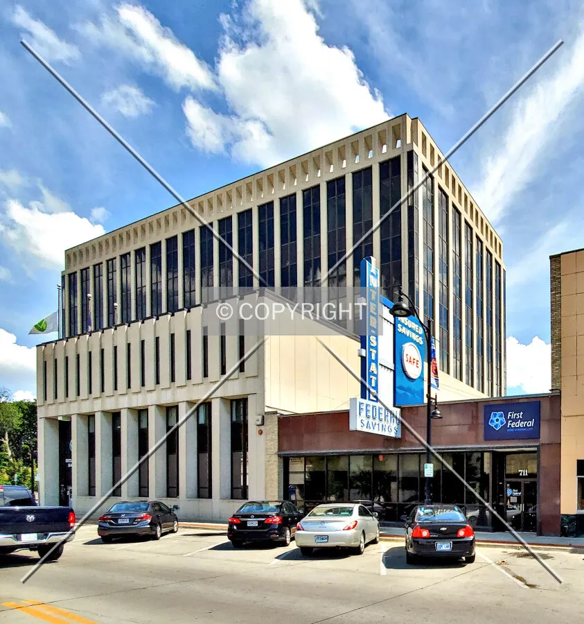 Northwest view; July 25, 2020