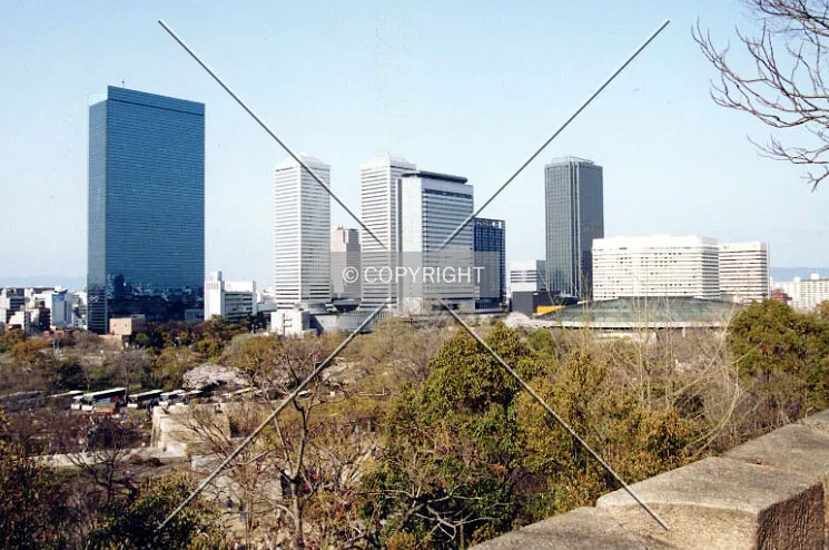 View from Osaka Castle