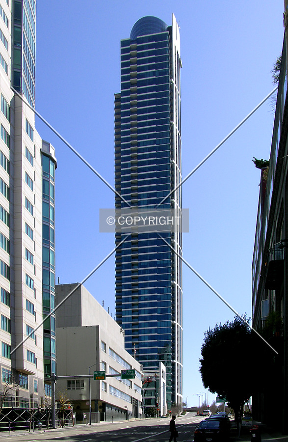 From 1st Street to the northeast