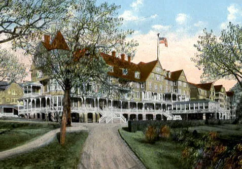 View from the southeast