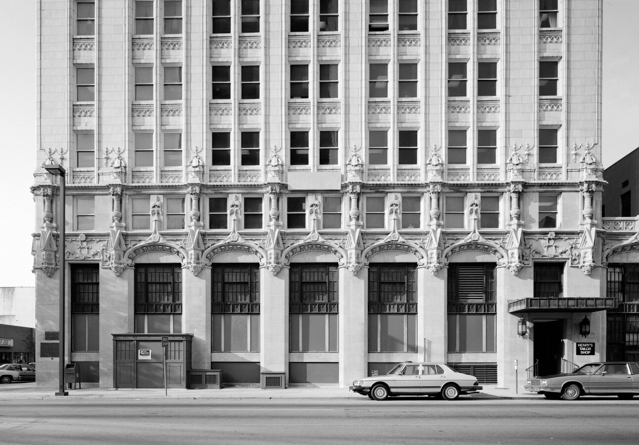 Vintage view from the southeast