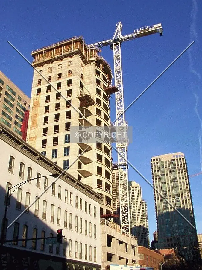 View from Erie Street looking east