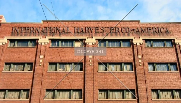 Looking up from Washington Avenue North, before renovation