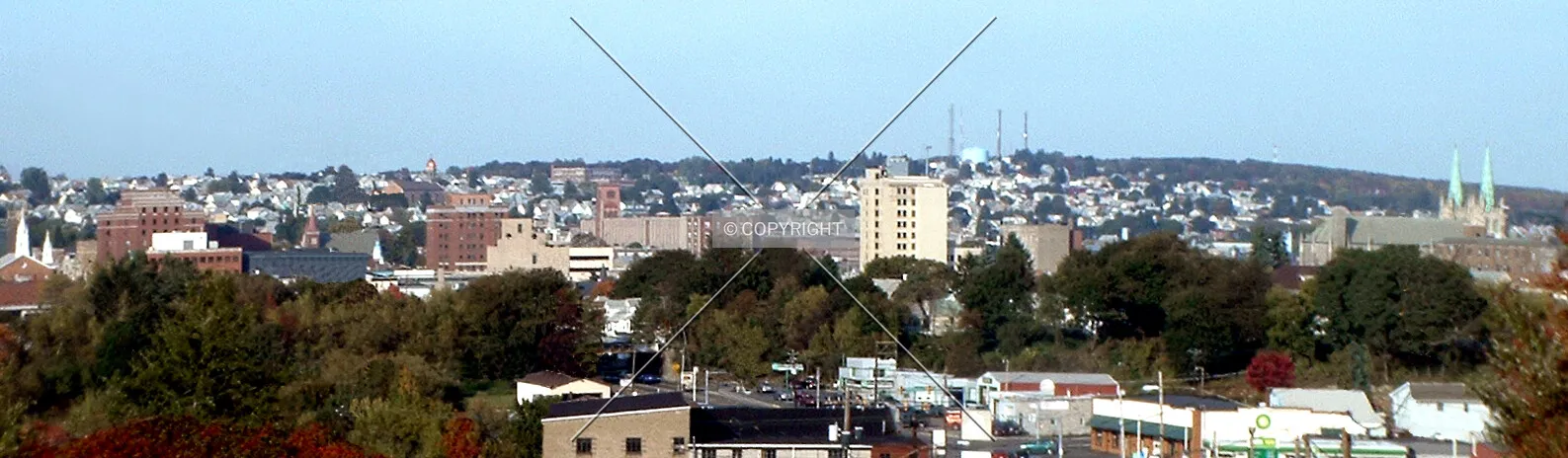 View from the southwest