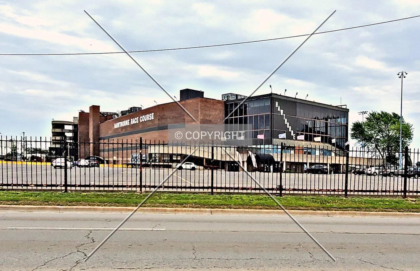 Northwest view; June 20, 2020