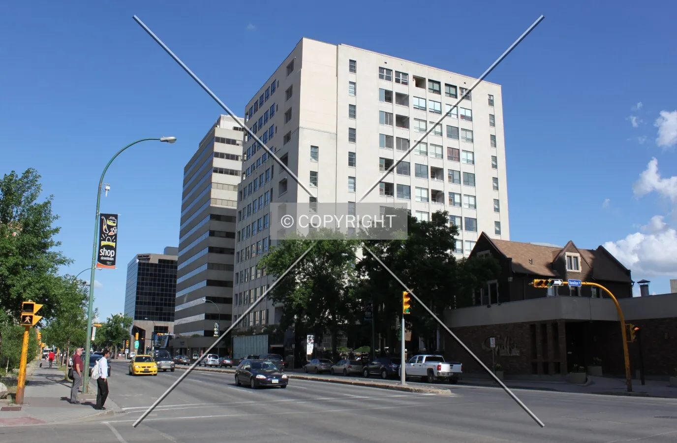 View from Victoria Avenue