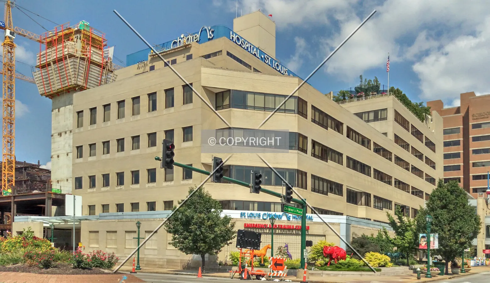 View from the southwest; August 15, 2015
