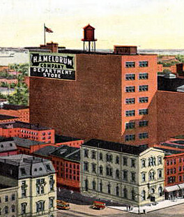 Vintage view from the southeast