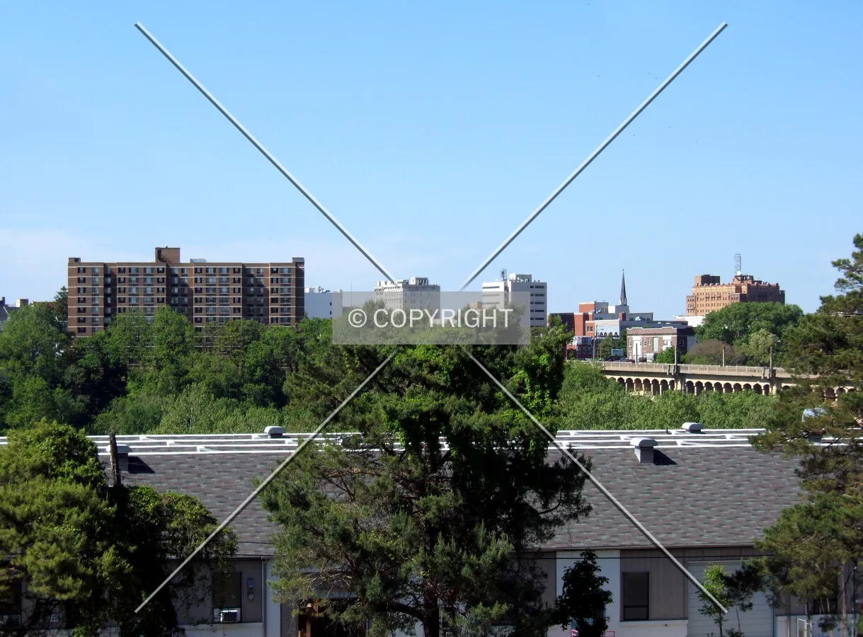 Downtown from the south