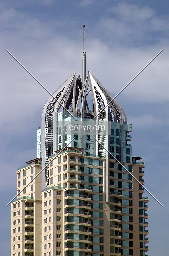 The upper floors