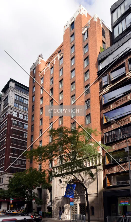 View from the southwest on Madison Avenue