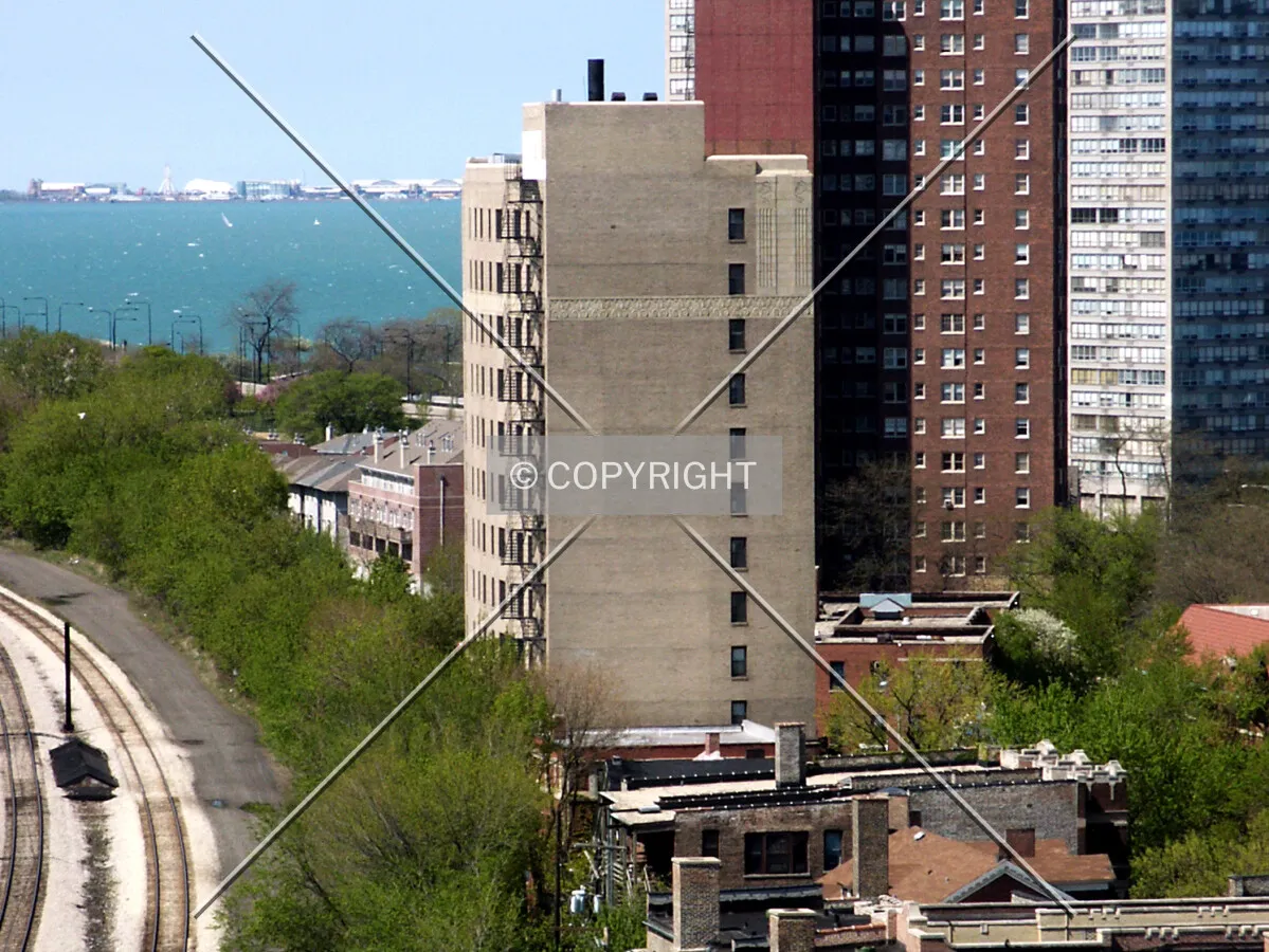 South side from Cornell Towers