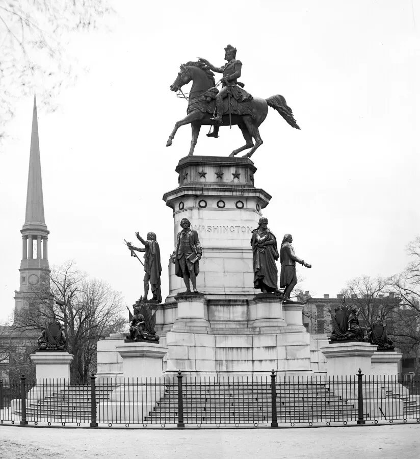 Vintage view from the northeast