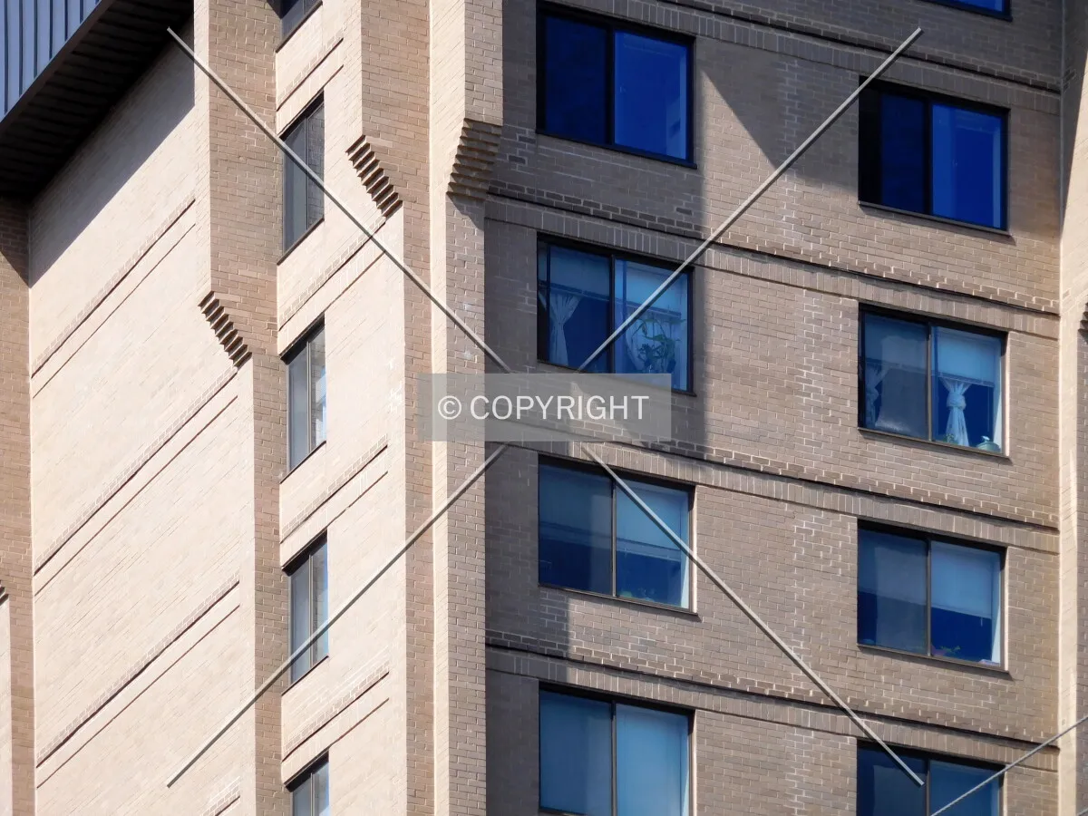 Southeast corner detail