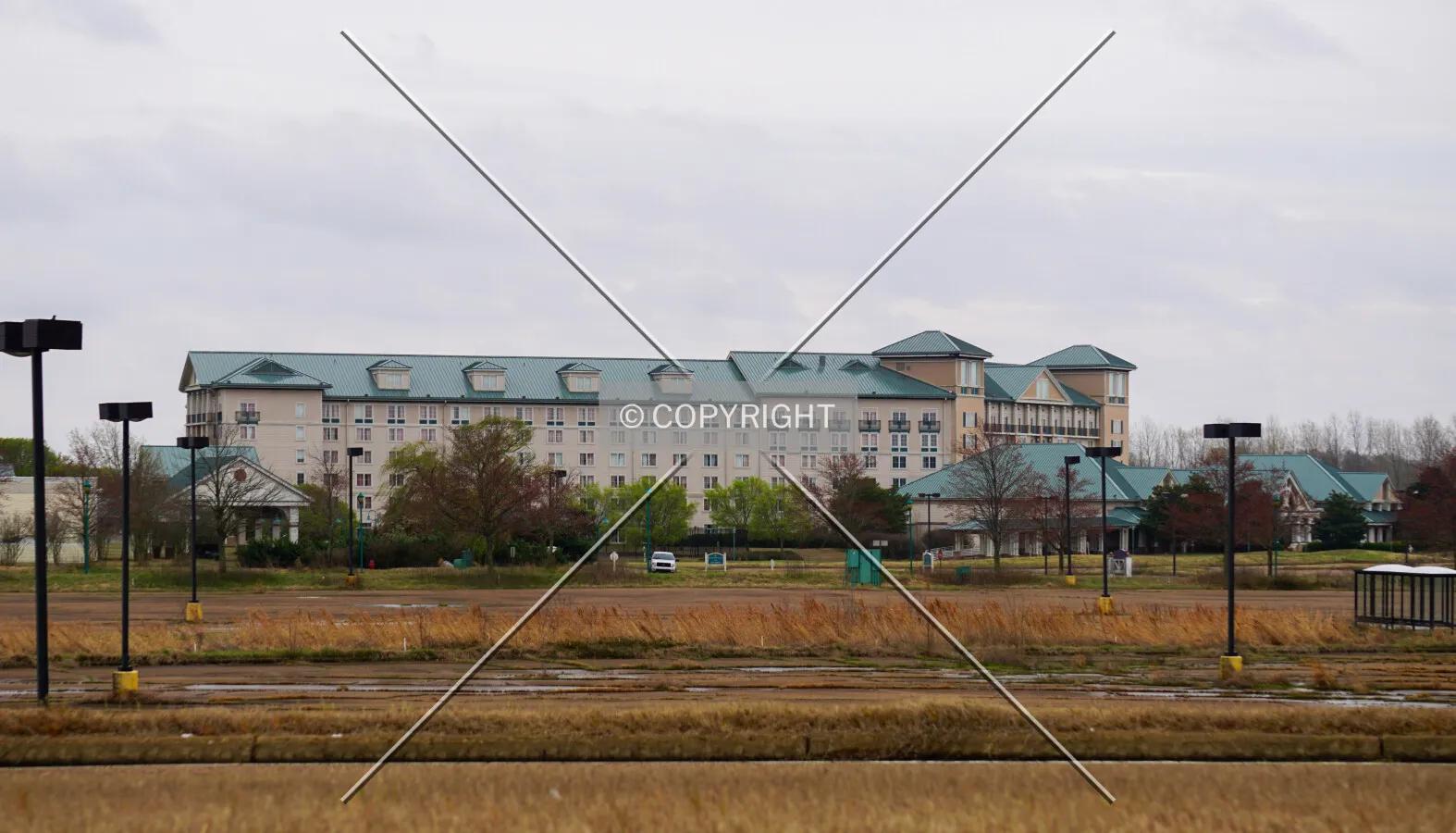 Northwest view; March 18, 2020