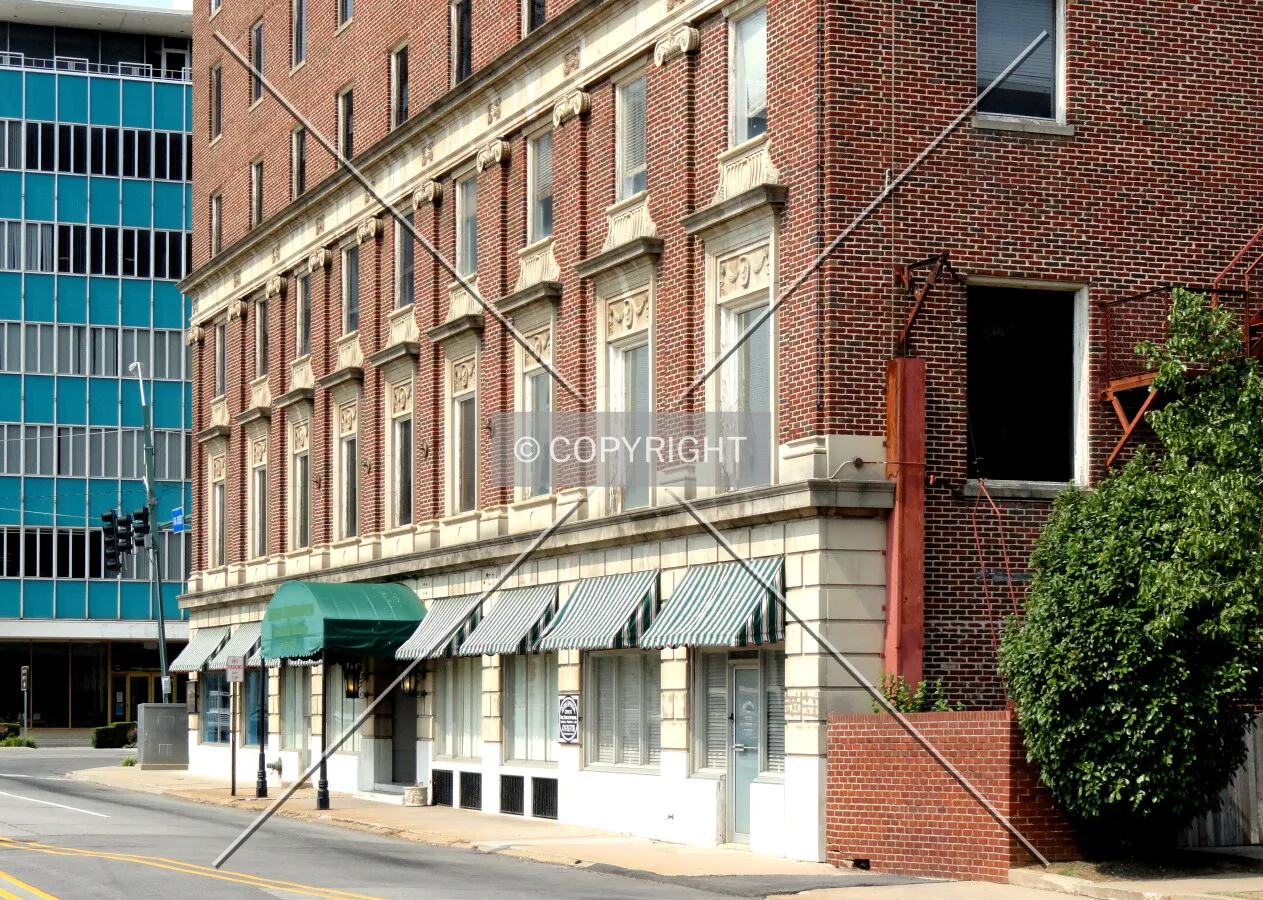 North 6th Street base and entrance