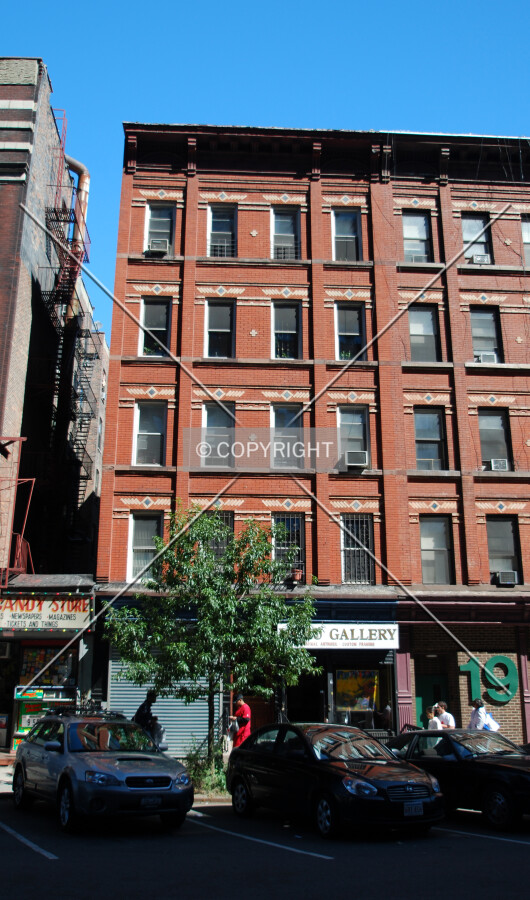 Viewed from West 100th Street