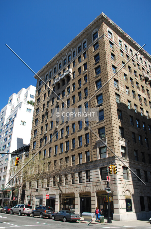 View along Madison Avenue