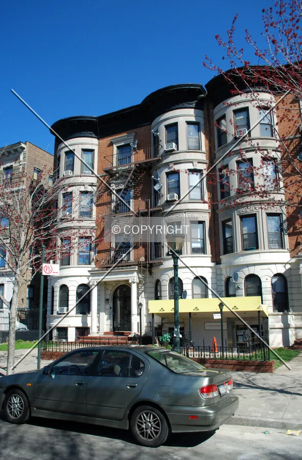 View along Eastern Parkway