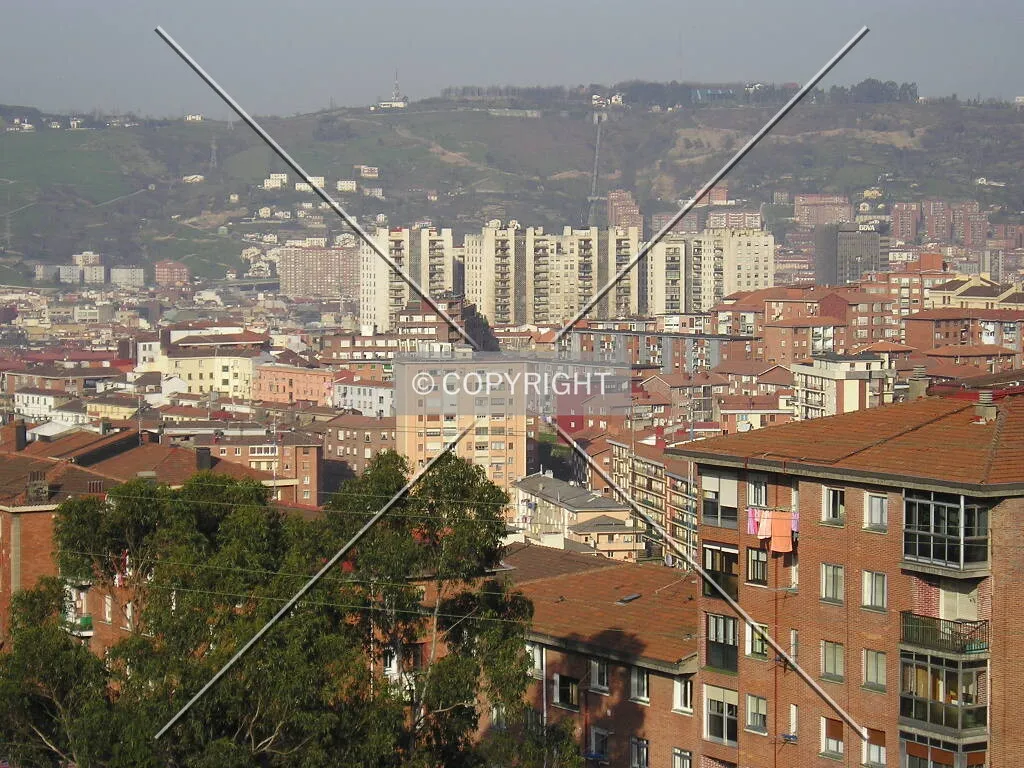 View from higher elevations