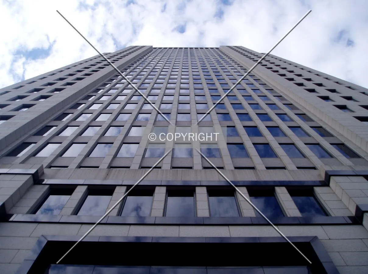 Looking up the south side