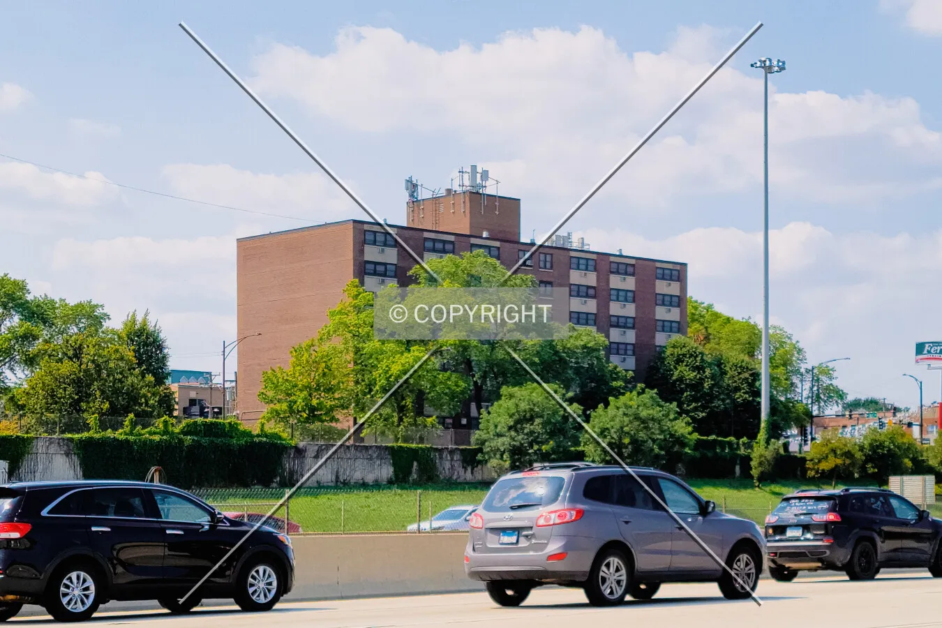 From the southeast; July 31, 2021