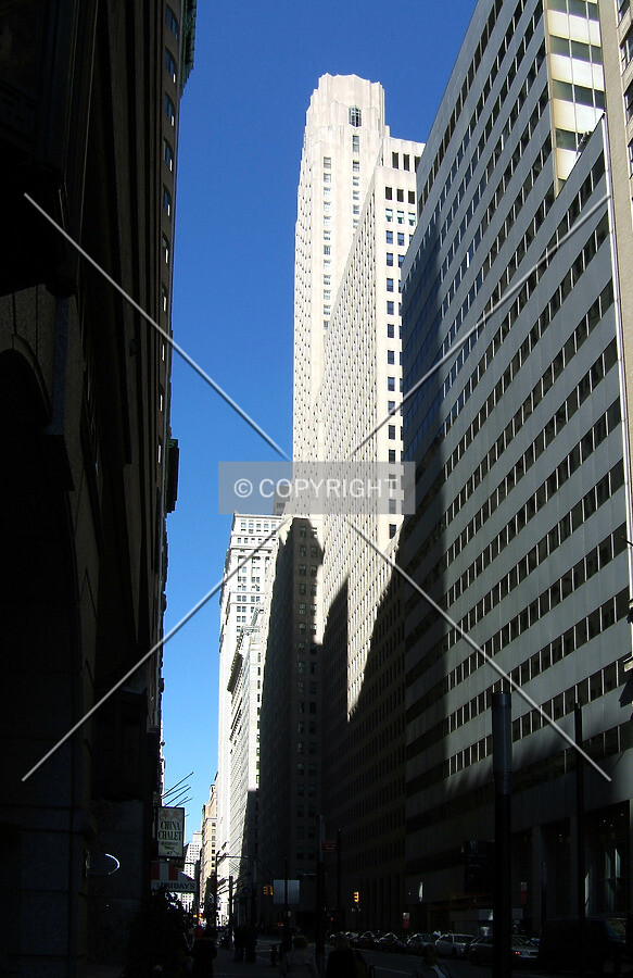 View from the southwest along Broadway