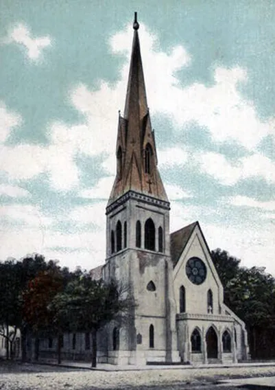 View from the southwest