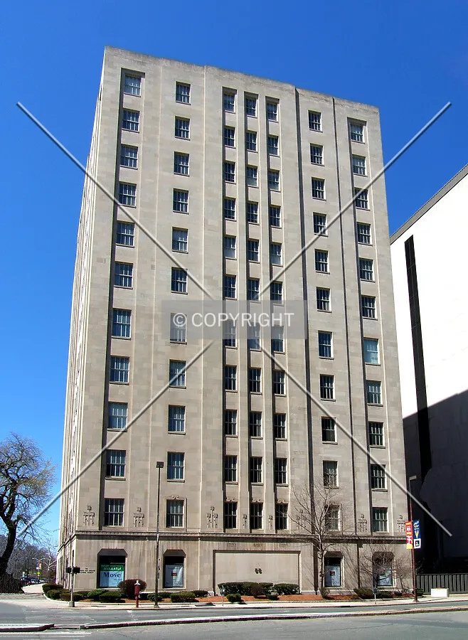 View from the east across Trumbull Street